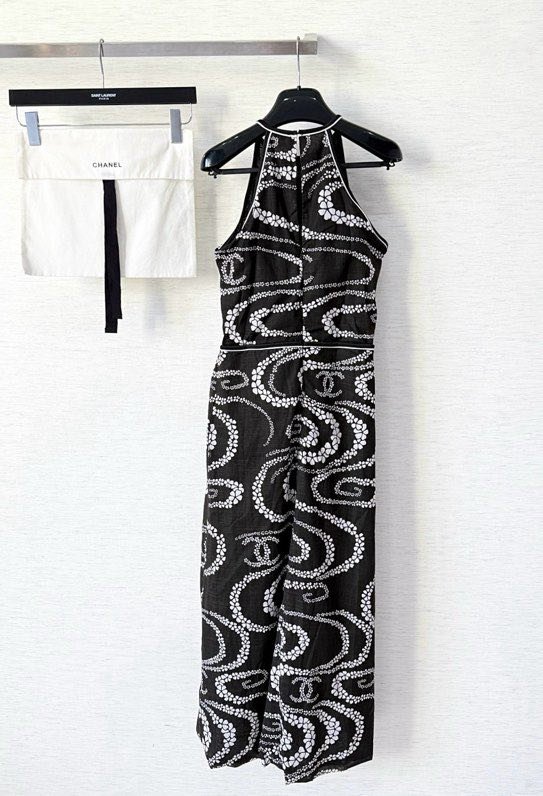 Пляжное платье макси без рукавов Chanel 25M фото 3