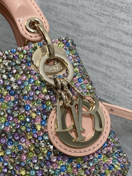 A bag women's Lady Dior Micro 12 cm фото 3