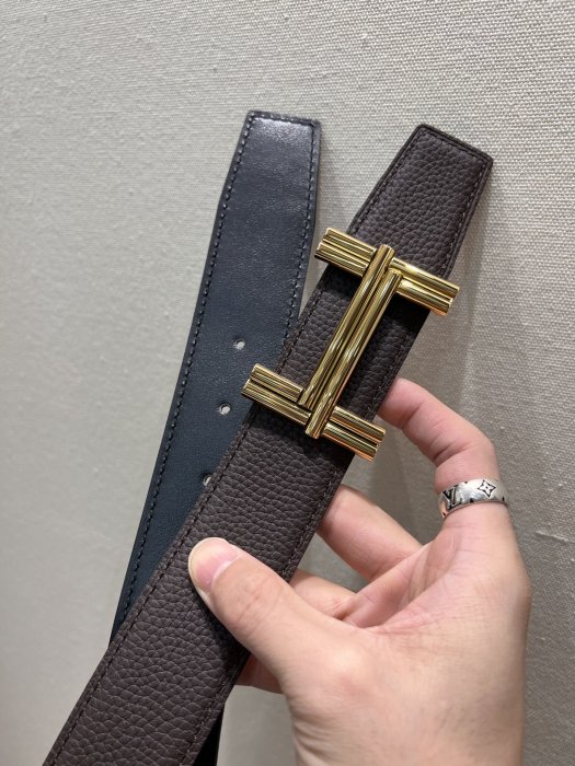 Belt leather 3.8 cm