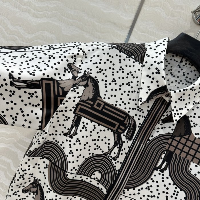 Рубашка женская шелковая фото 3