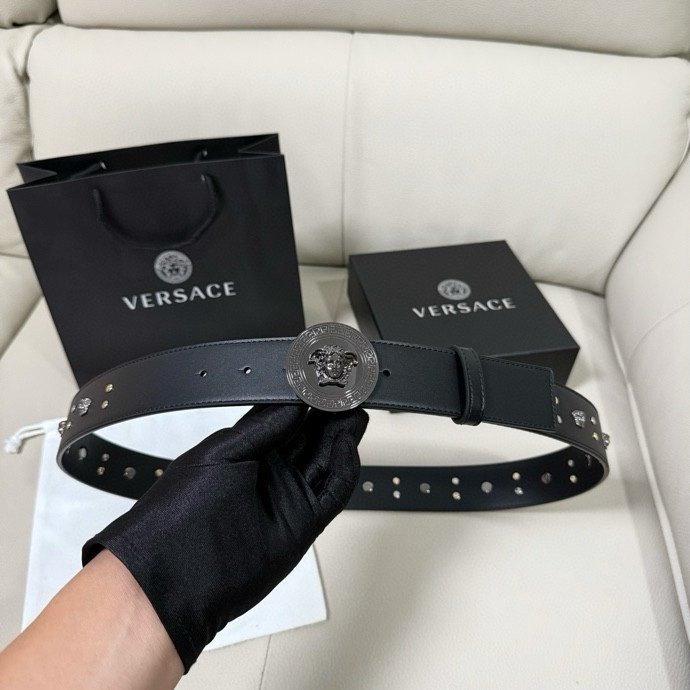 Belt leather 40 mm фото 2