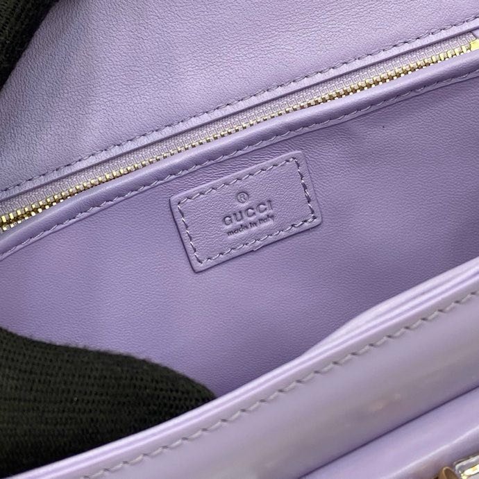 Сумка кожаная Gucci Bamboo Diva 26 см фото 9