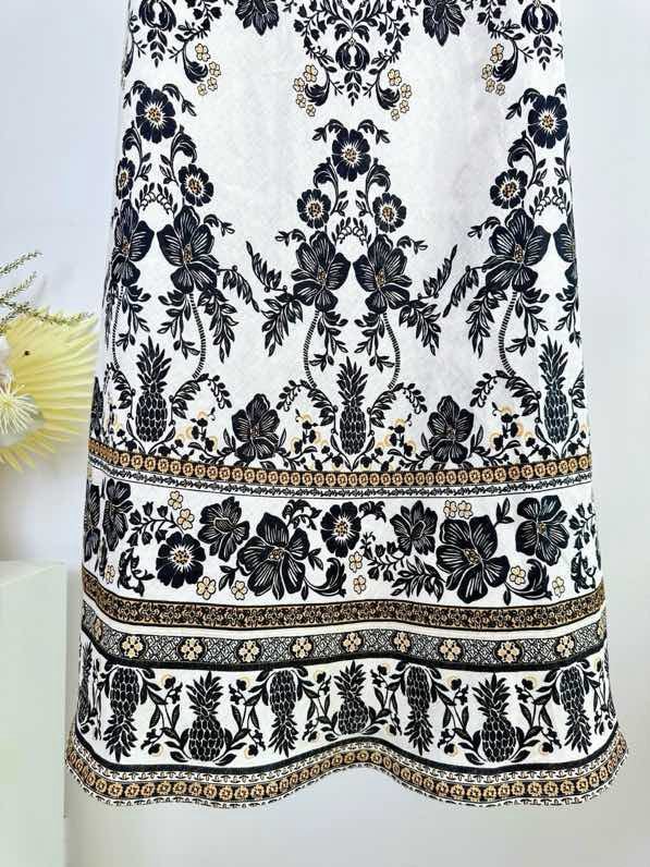 Long linen skirt of series ILLUMINATE фото 5