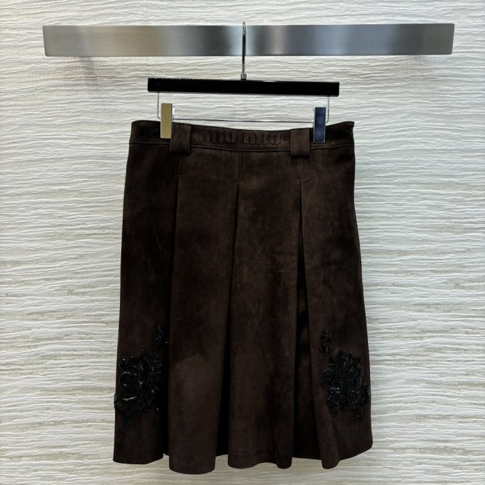 Skirt leather фото 6