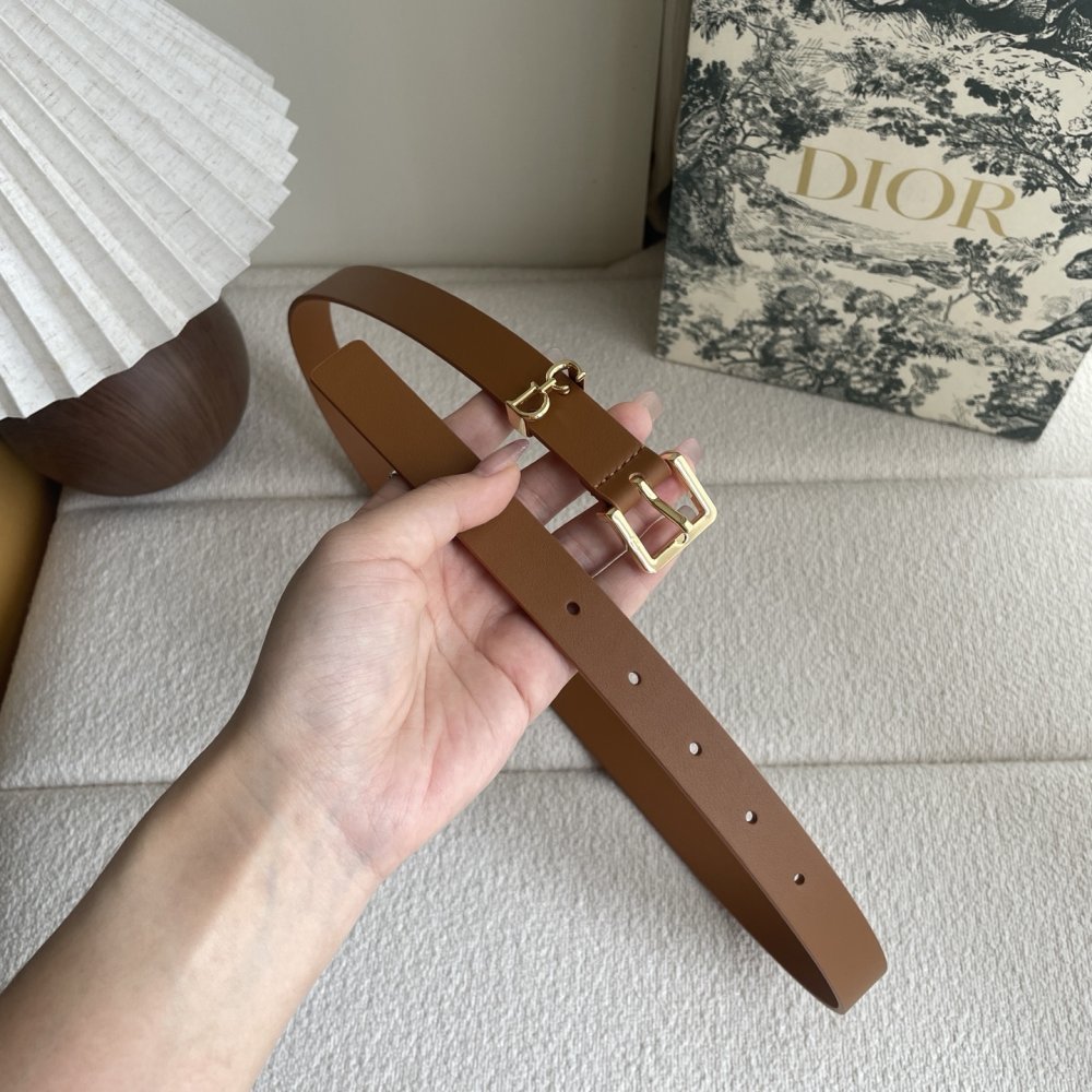 Belt leather 20 mm фото 2