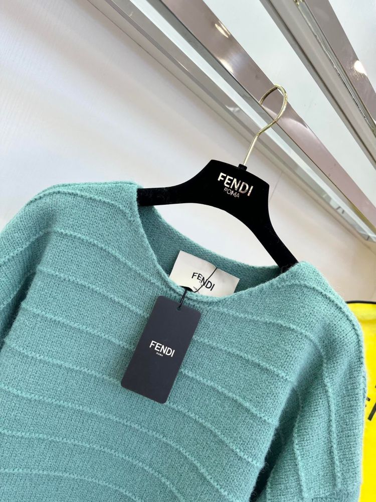 Кашемировий светр з лисячим хутром фото 8