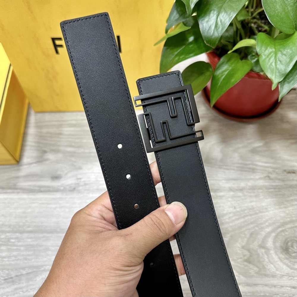 Ремень кожаный 40 мм фото 4