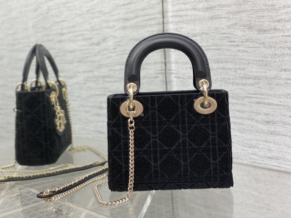 Сумка женская Lady Dior 17 см фото 5