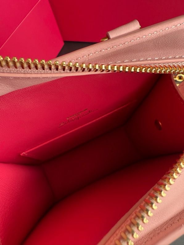 A bag leather women's 15 cm фото 4