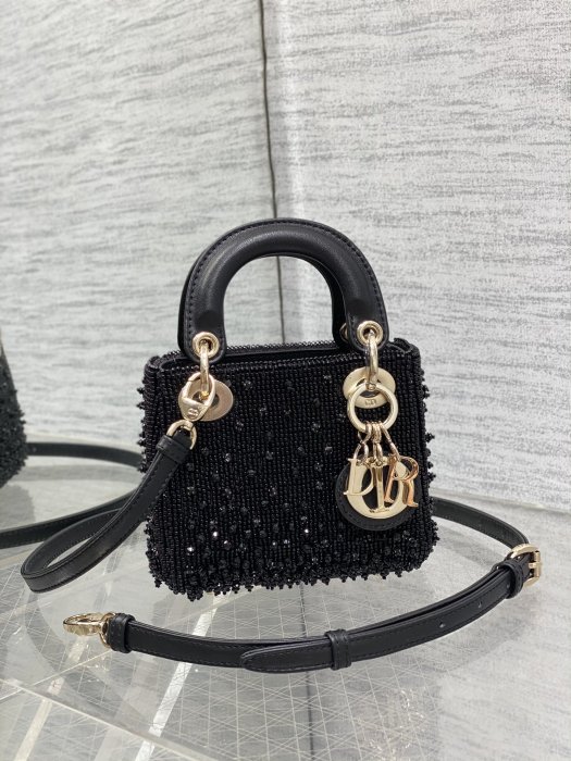Сумка женская Lady Dior Micro 12 см