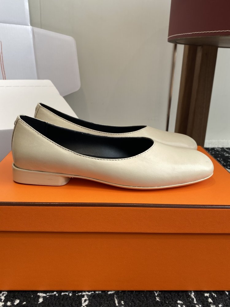 Ballet shoes leather фото 2