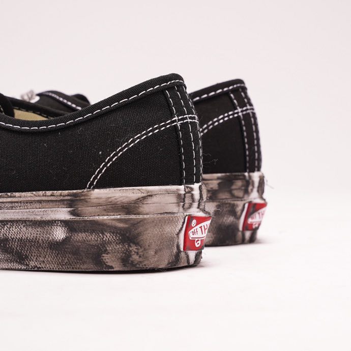 Кросівки VANS VAULT OG OLD SKOOL LX STRESSED - BLACK фото 7