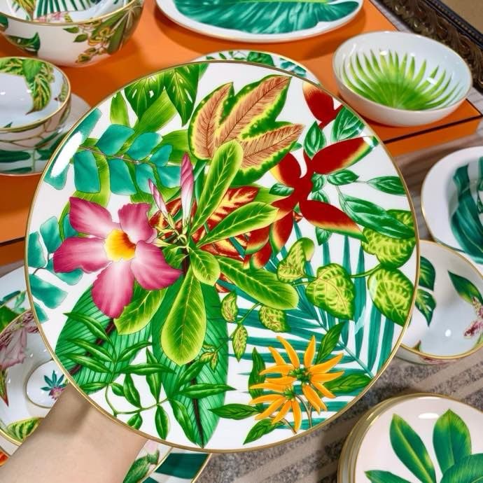Набор фарфоровой посуды из 58 предметов на 10 персон фото 7