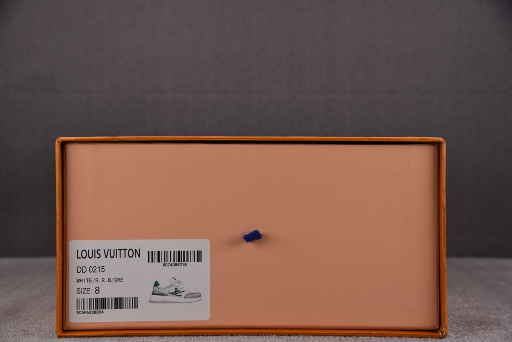 Кроссовки LOUIS VUITTON 2025 Classic White Green фото 6