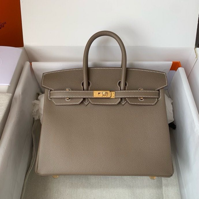 Сумка Birkin 25 см з шкіри Epsom