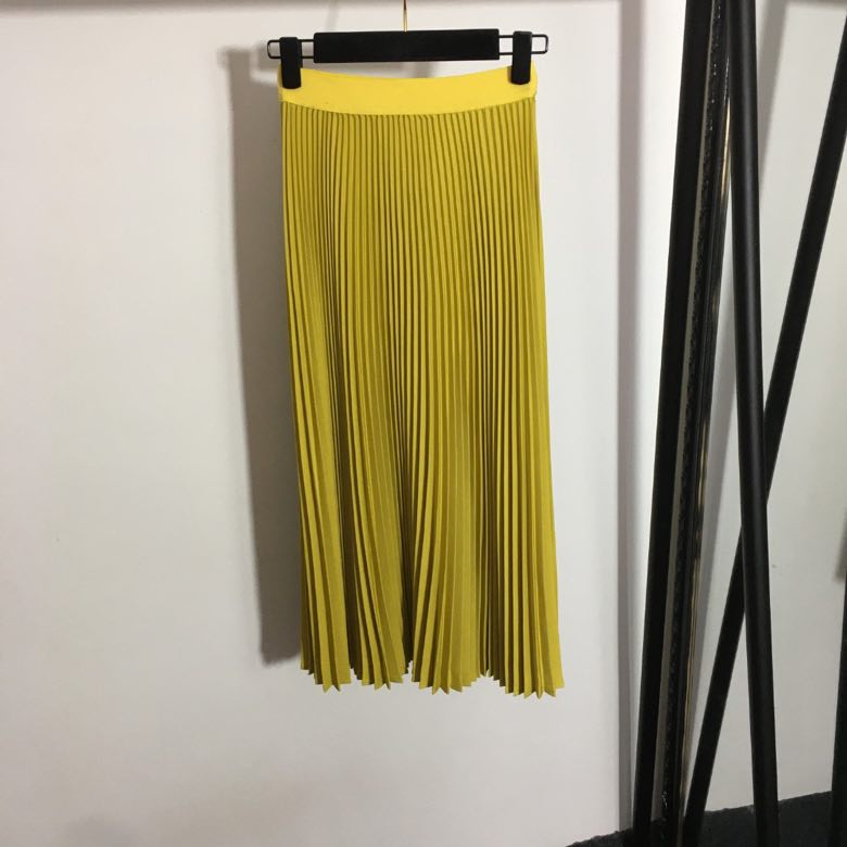 Pleated skirt from high waist фото 8