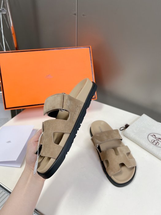 Шлепанцы Hermes Chypre фото 4