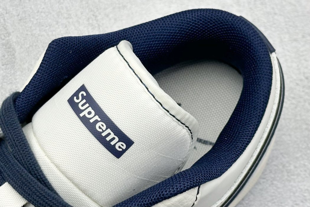 Кроссовки Air Jordan 1 Low x Supreme фото 8