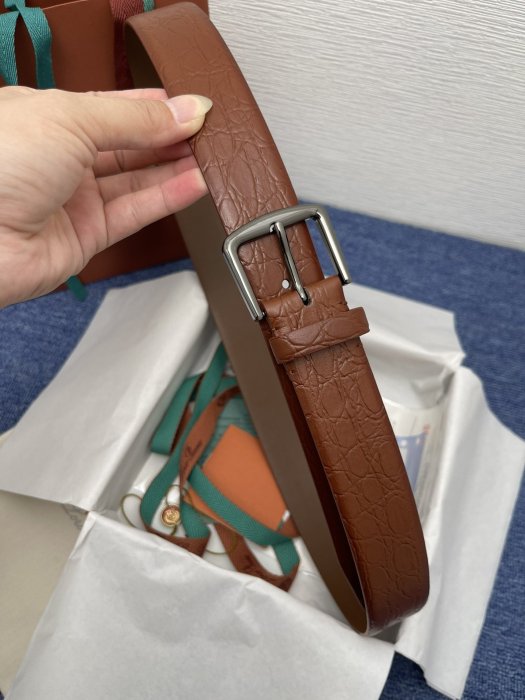 Belt leather 3.5 cm