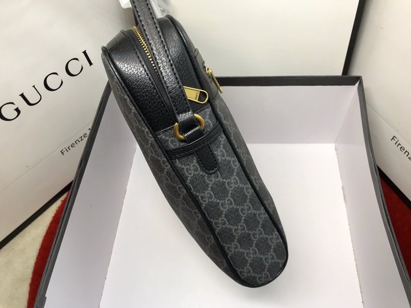 A bag GG Ophidia leather men's 27 cm фото 7