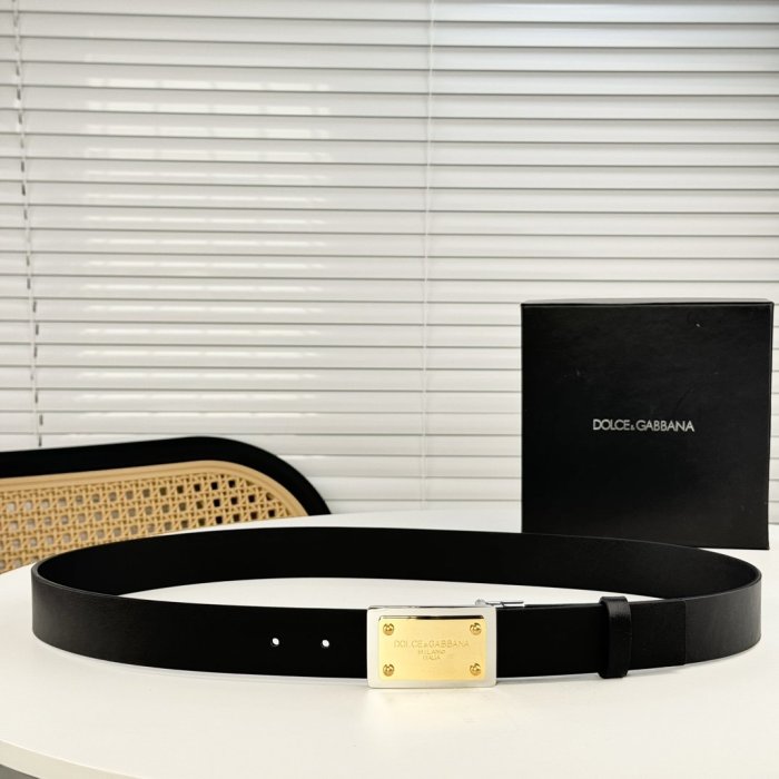 Belt leather 3.5 cm