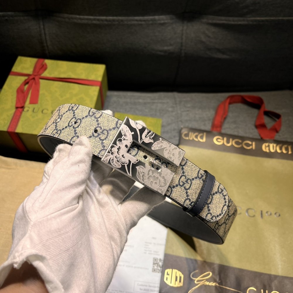 Ремінь шкіряний 40 мм фото 2