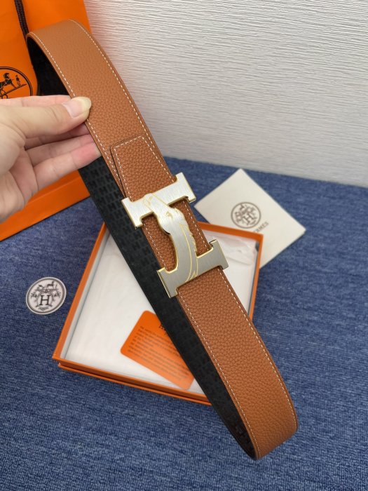 Belt leather 3.8 cm