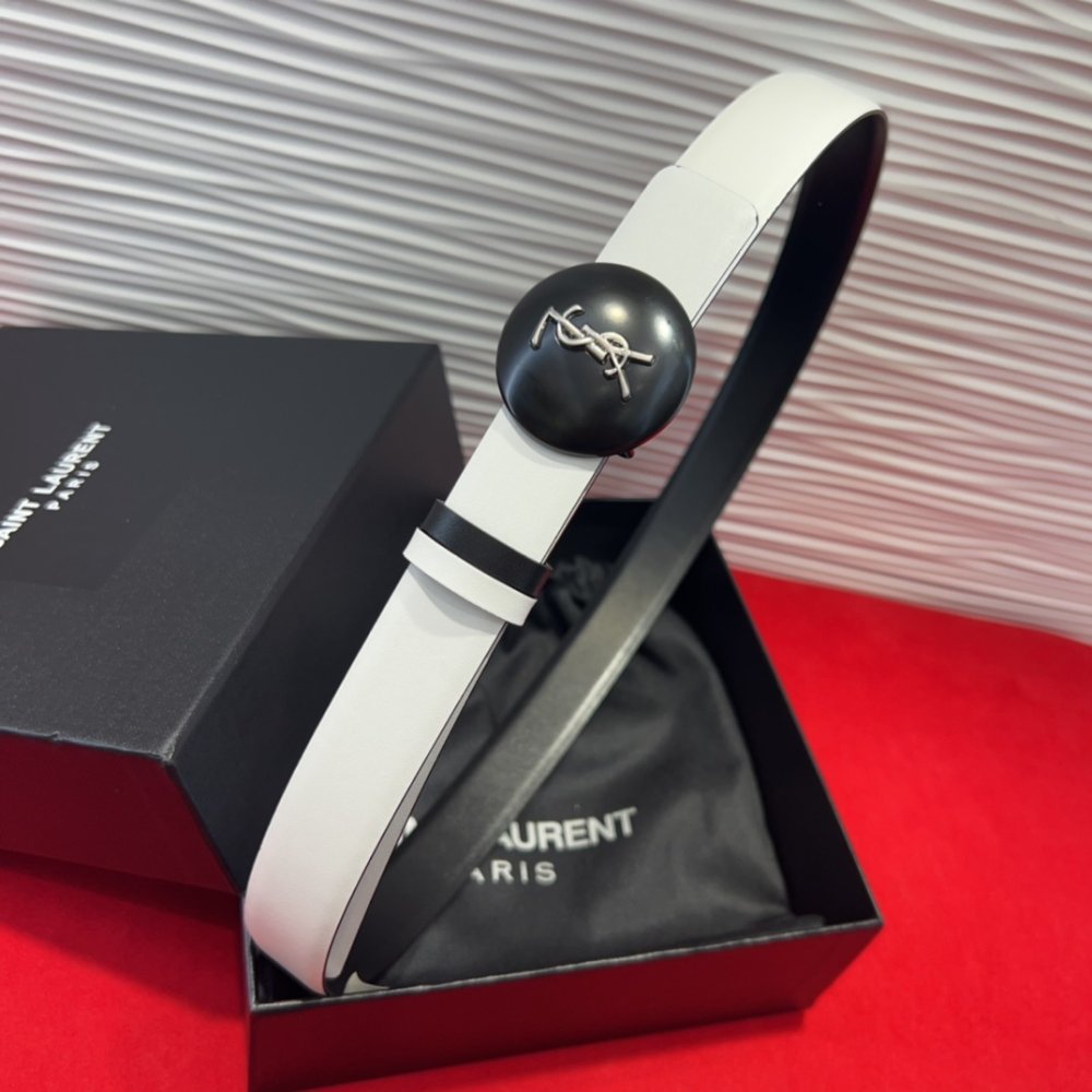 Belt leather 25 mm фото 3