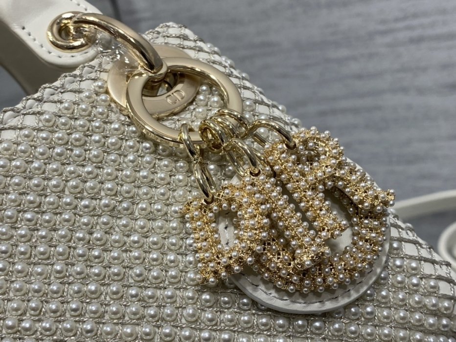 A bag women's Lady Dior Micro 12 cm фото 4