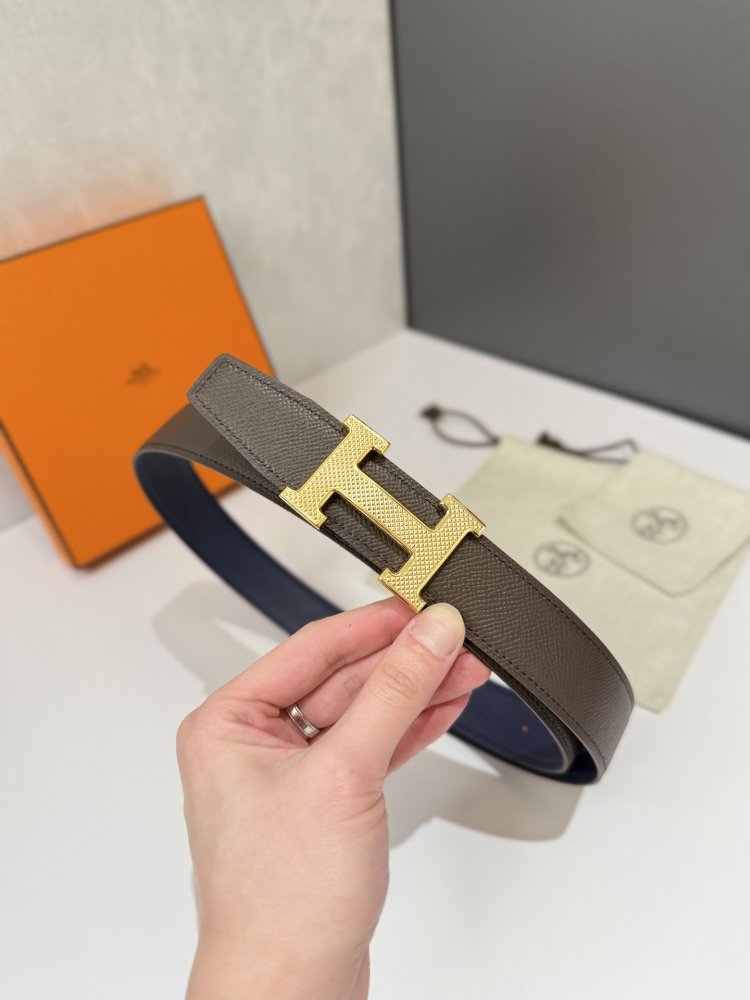 Belt leather 32 mm фото 6