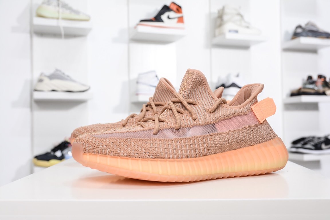 Кроссовки Yeezy Boost 350 V2 Clay - EG7490 фото 4