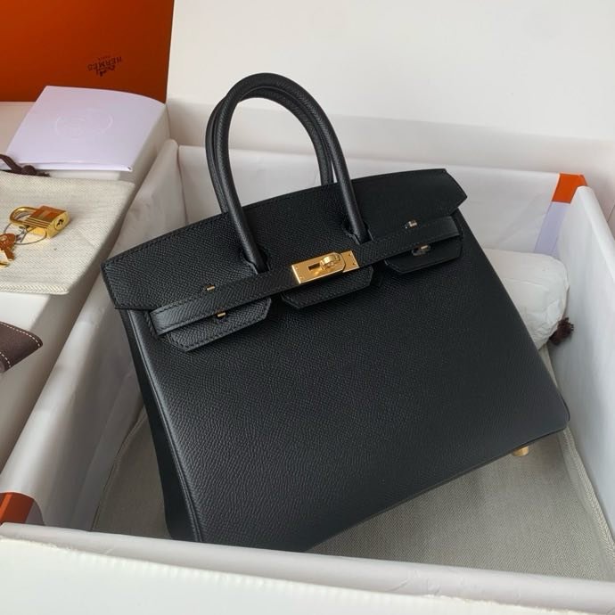 Сумка Birkin 25 см из кожи Epsom фото 4