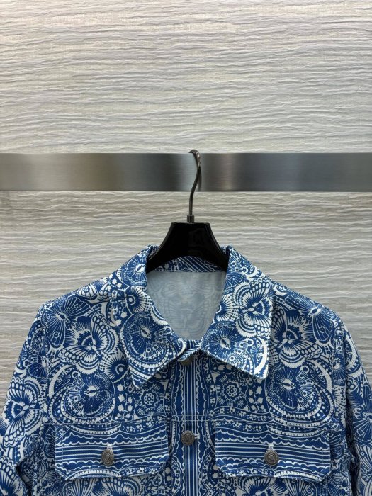 Jacket denim women's Butterfly Paisley фото 2