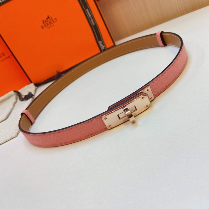 Ремень HERMES Kelly кожаный женский 1.8 см