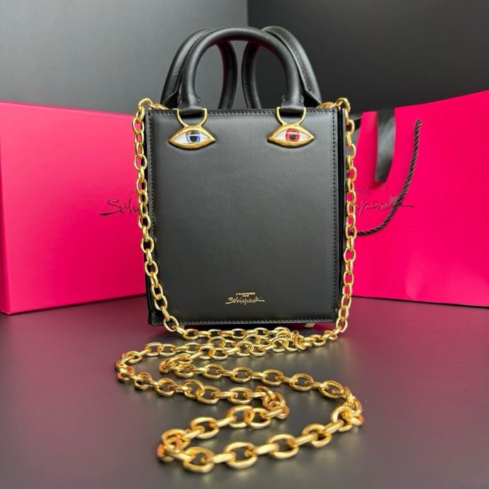 A bag leather women's 15 cm фото 4