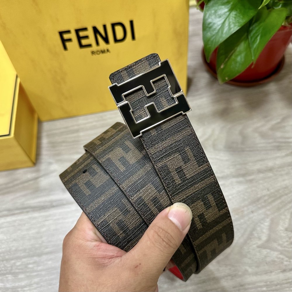 Belt leather 40 mm фото 3