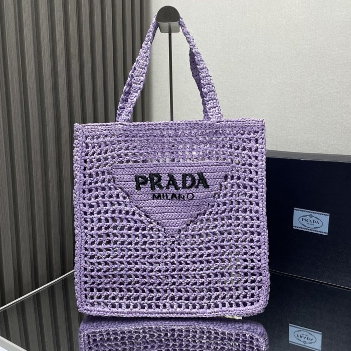 A bag wicker of рафии 36 cm