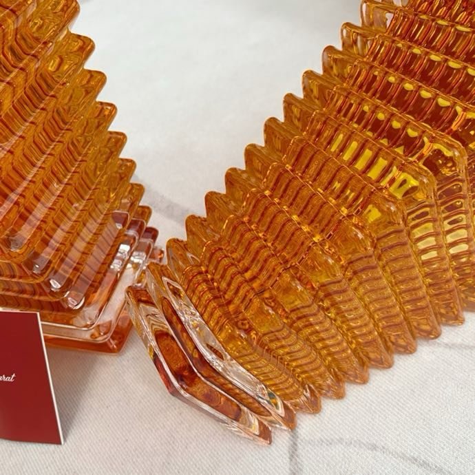 Ваза хрустальная для цветов Бакарат Baccarat Eye Collection 30 см и 20 см фото 7