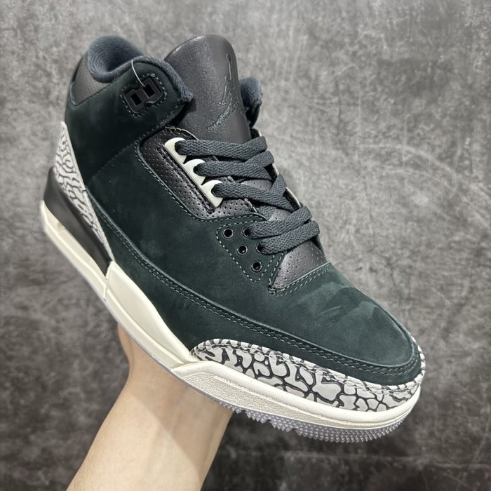 Кроссовки Air Jordan AJ3 Off Noir фото 3