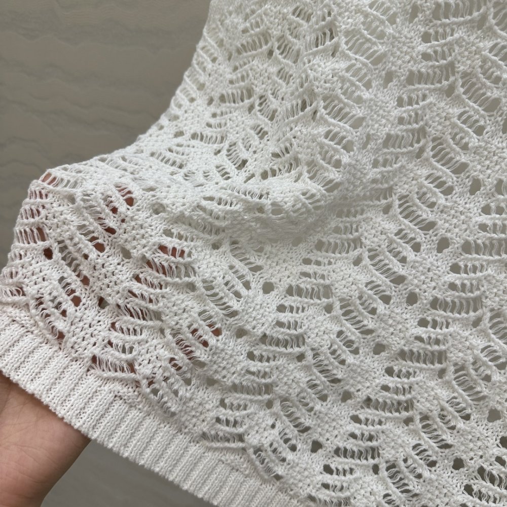 Майка вязаная женская фото 7