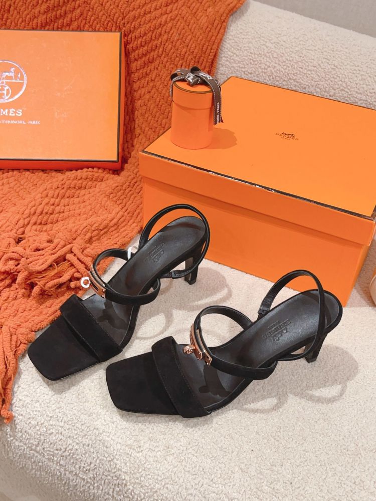 Босоножки Hermes Glamour на каблуке 7.5 см фото 2