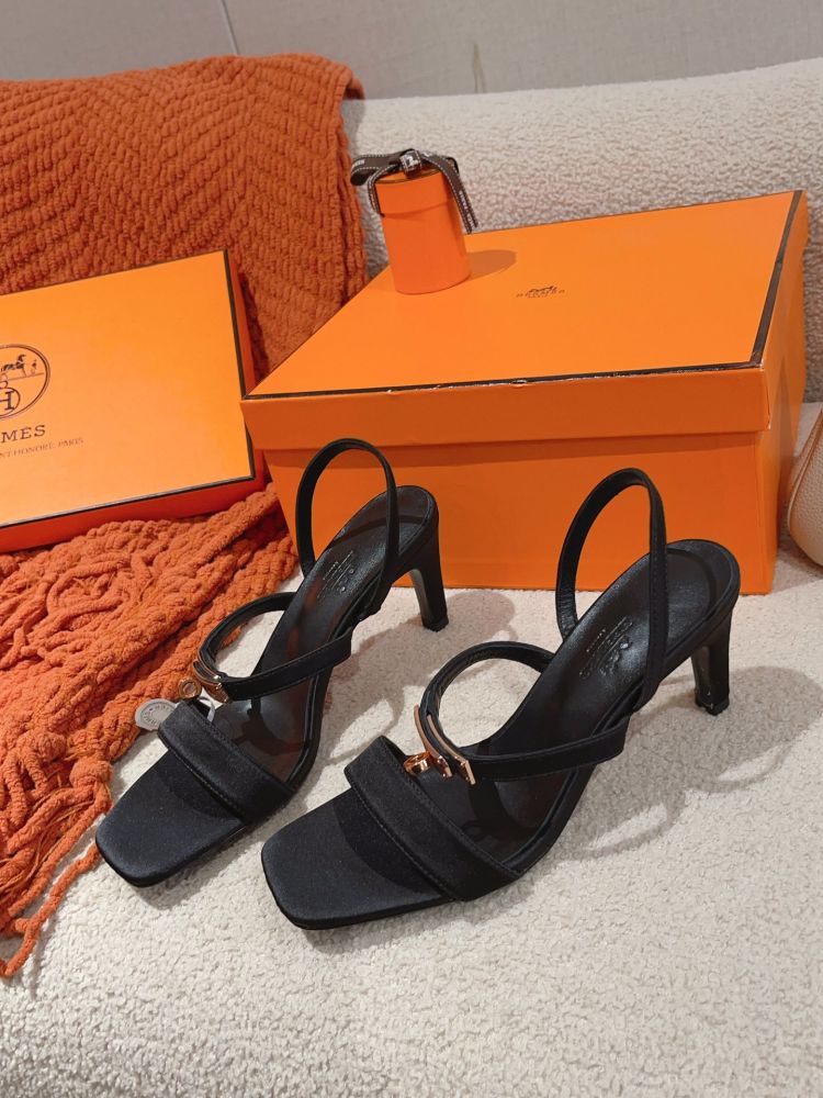 Босоніжки Hermes Glamour на підборах 7.5 см фото 2