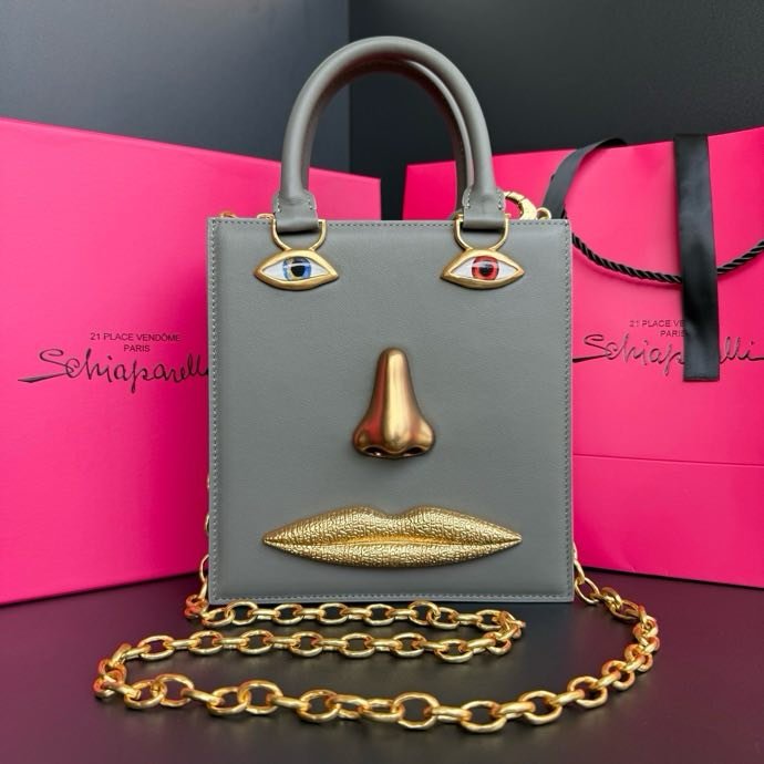 A bag leather women's 20 cm