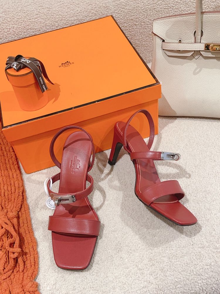 Босоножки Hermes Glamour на каблуке 7.5 см фото 3