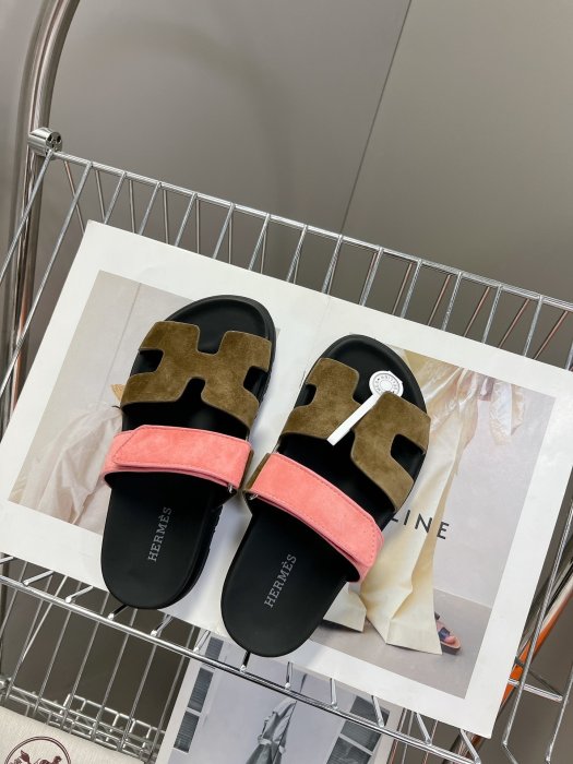 Шлепанцы Hermes Chypre фото 6