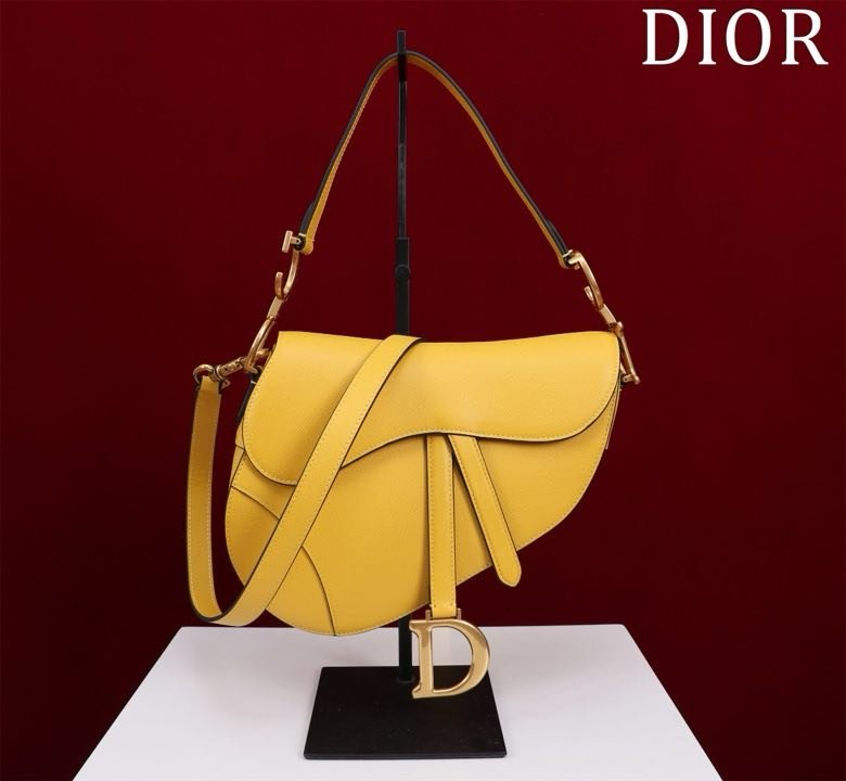 Сумка кожаная Dior Saddle 25 см