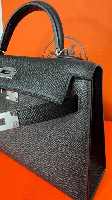 Сумка кожаная женская mini Kelly Epsom фото 9