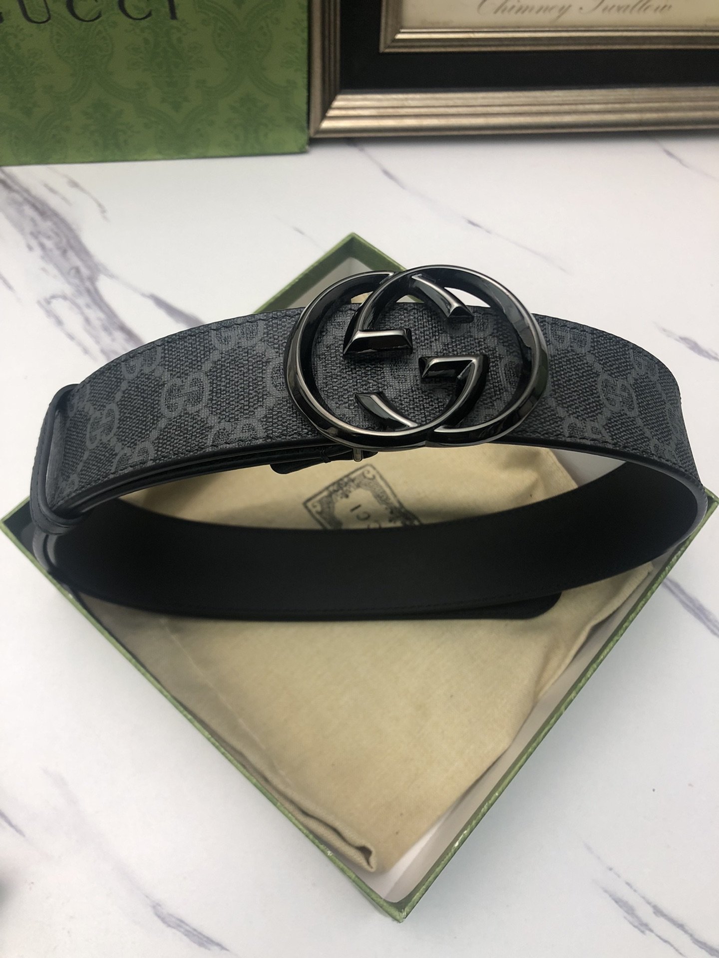 Male belt 3.8 cm