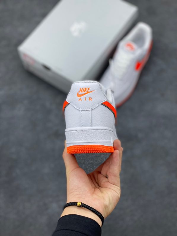 Кроссовки  Air Force 1 07 Low White Orange DX9269-101 фото 4