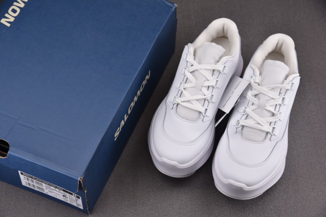 Кроссовки CDG x Salomon SR811 Leather Platform фото 7